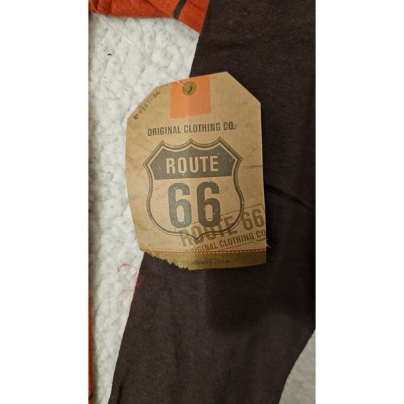 Route 66 Boys SZ XL 14/16 Long Sleeves Polo T-Shirt orange Graphic print - Picture 4 of 7